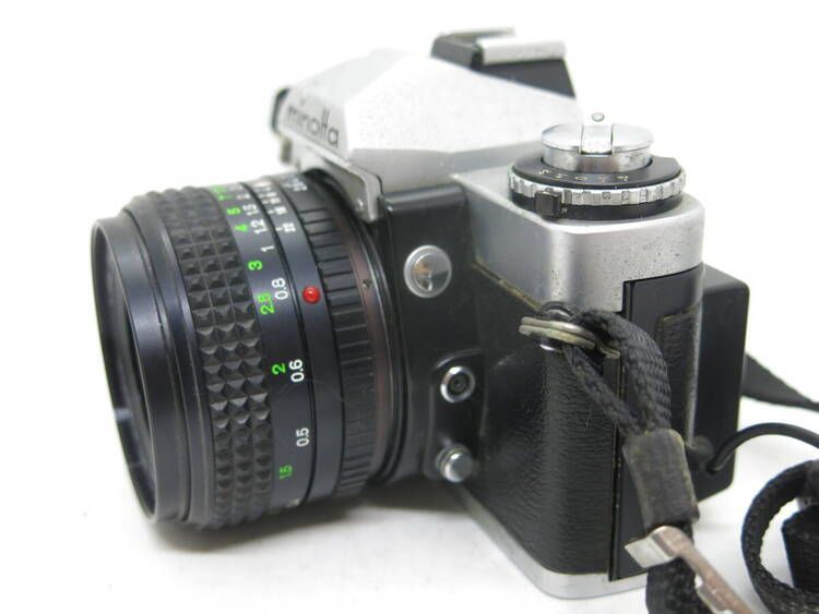 minolta XD MD W-ROKKOR 1:2.8 f=35mm フィルムカメラ 動作確認済み