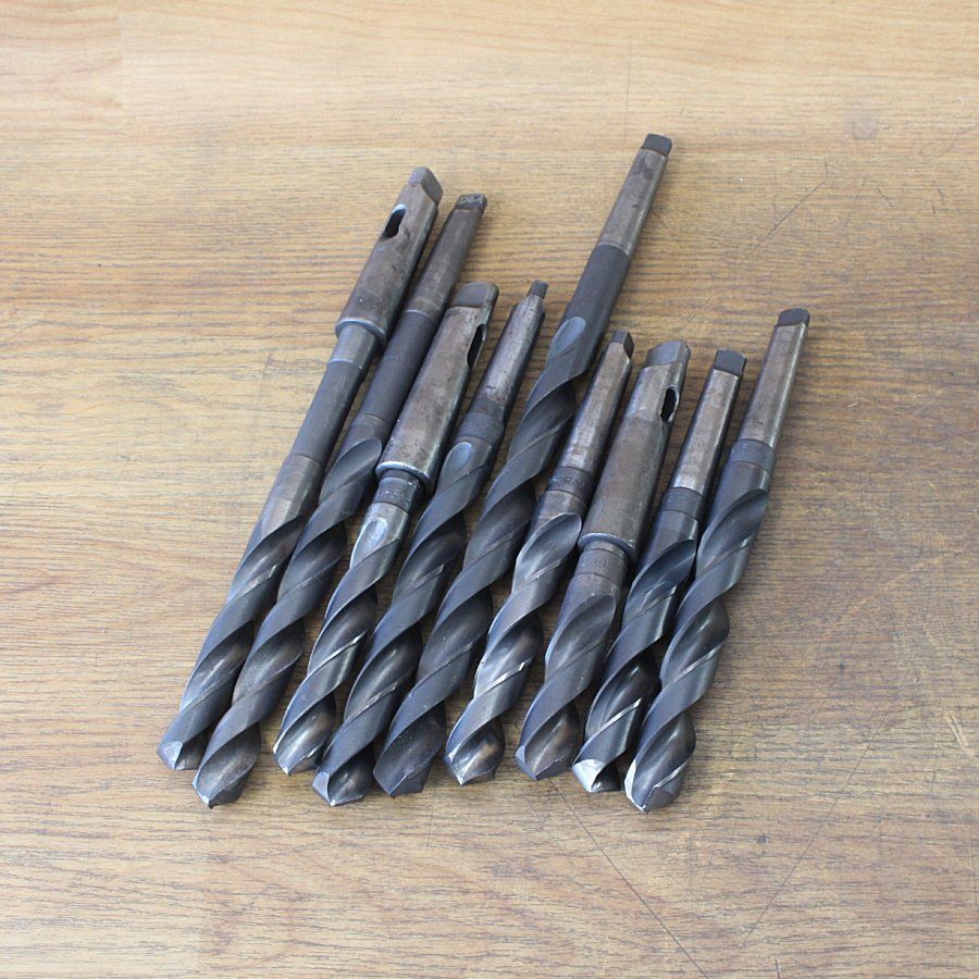 18本セット NACHI他 φ18.0～φ24.0 テーパーシャンクドリル