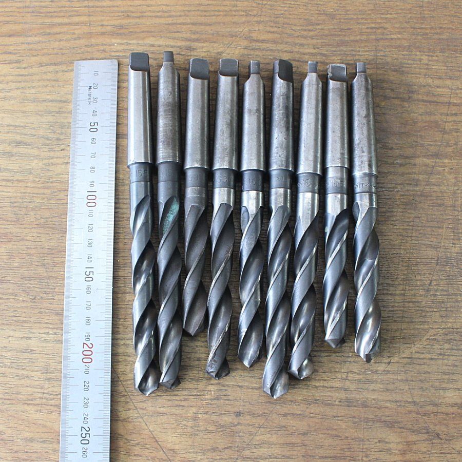 0 テーパーシャンクドリル