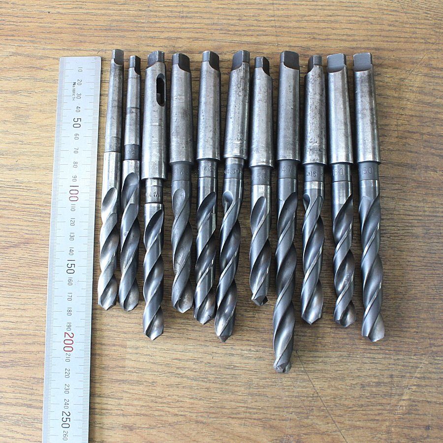  20本セット NACHI他 φ13 0～φ17 0 テーパーシャンクドリル その他 ドリル 部品