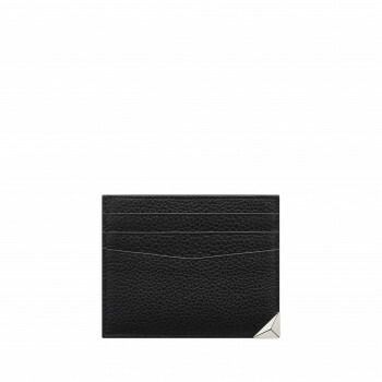 S.T.Doupont エス テー デュポン カードホルダー クラシック ブラック ニット ベーシック服