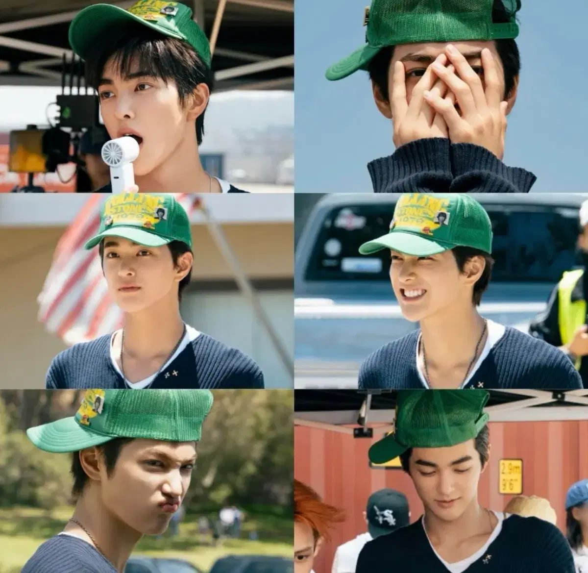 メイド ONE ローリングストーンズ トラッカーキャップ