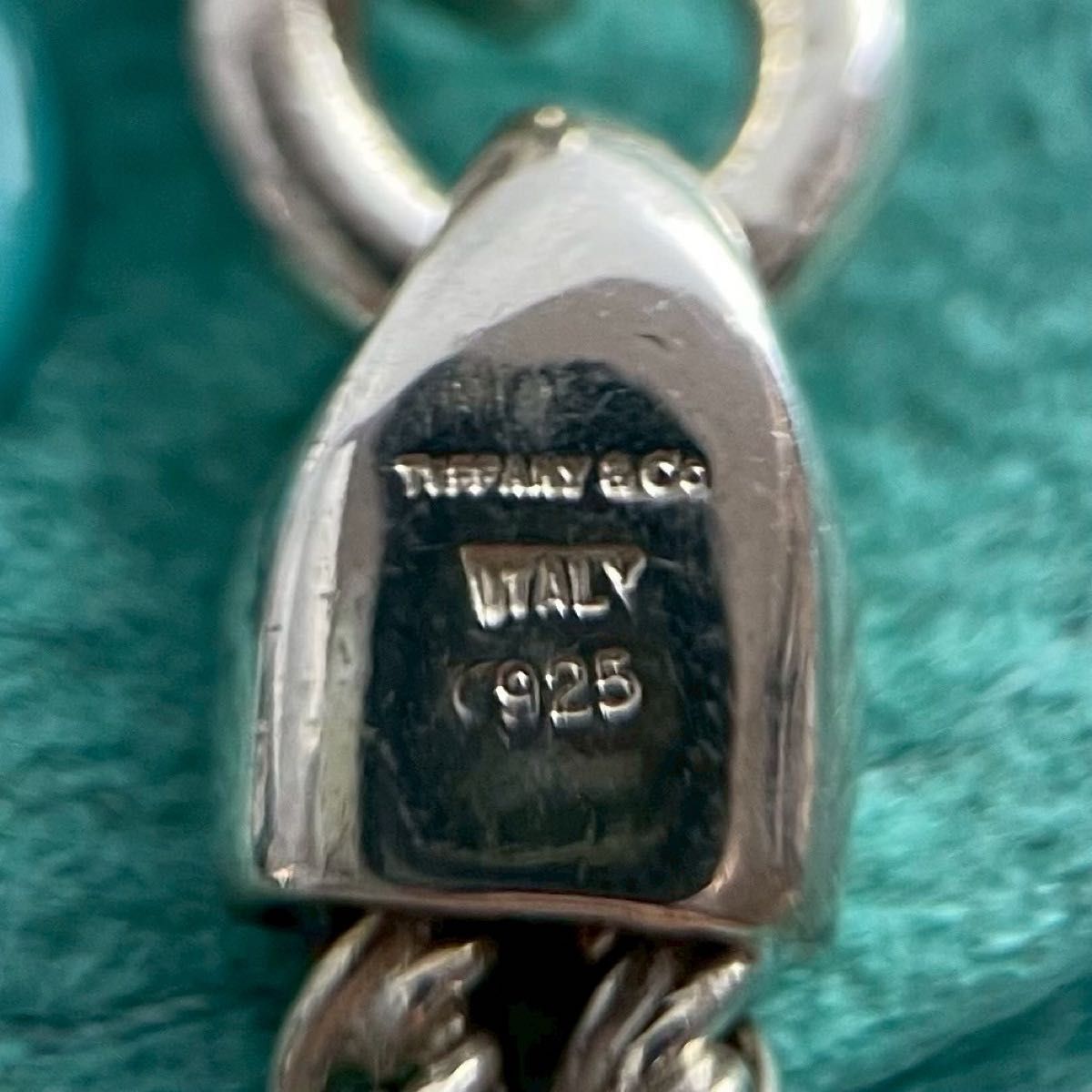 オールドティファニー 希少 ダブルロープ ハート コンビ ブレスレット