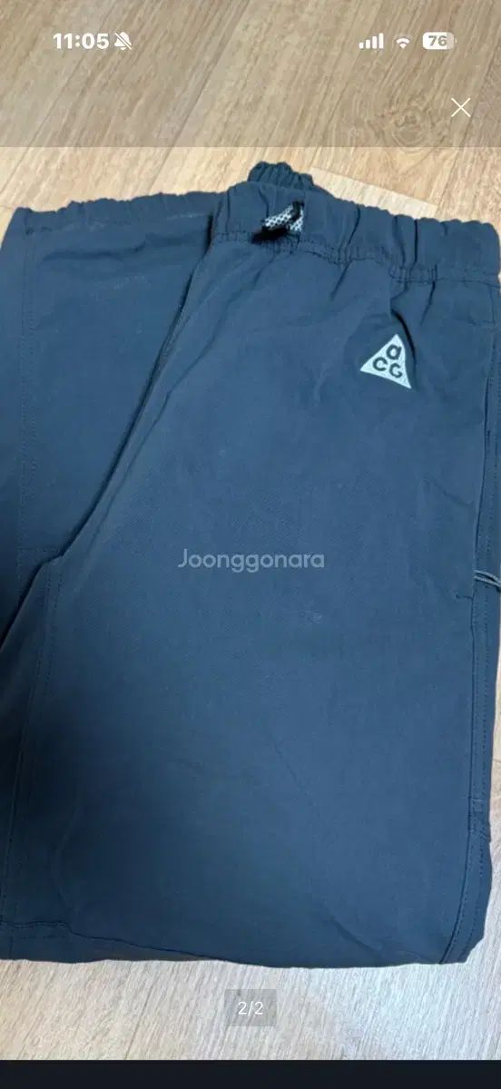 acg トレイル パンツ DARK SMOKE GREY S