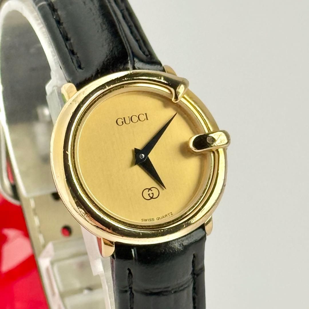 グッチ ゴールド 新品ベルト 新品電池 レディース 腕時計 543 - メルカリ