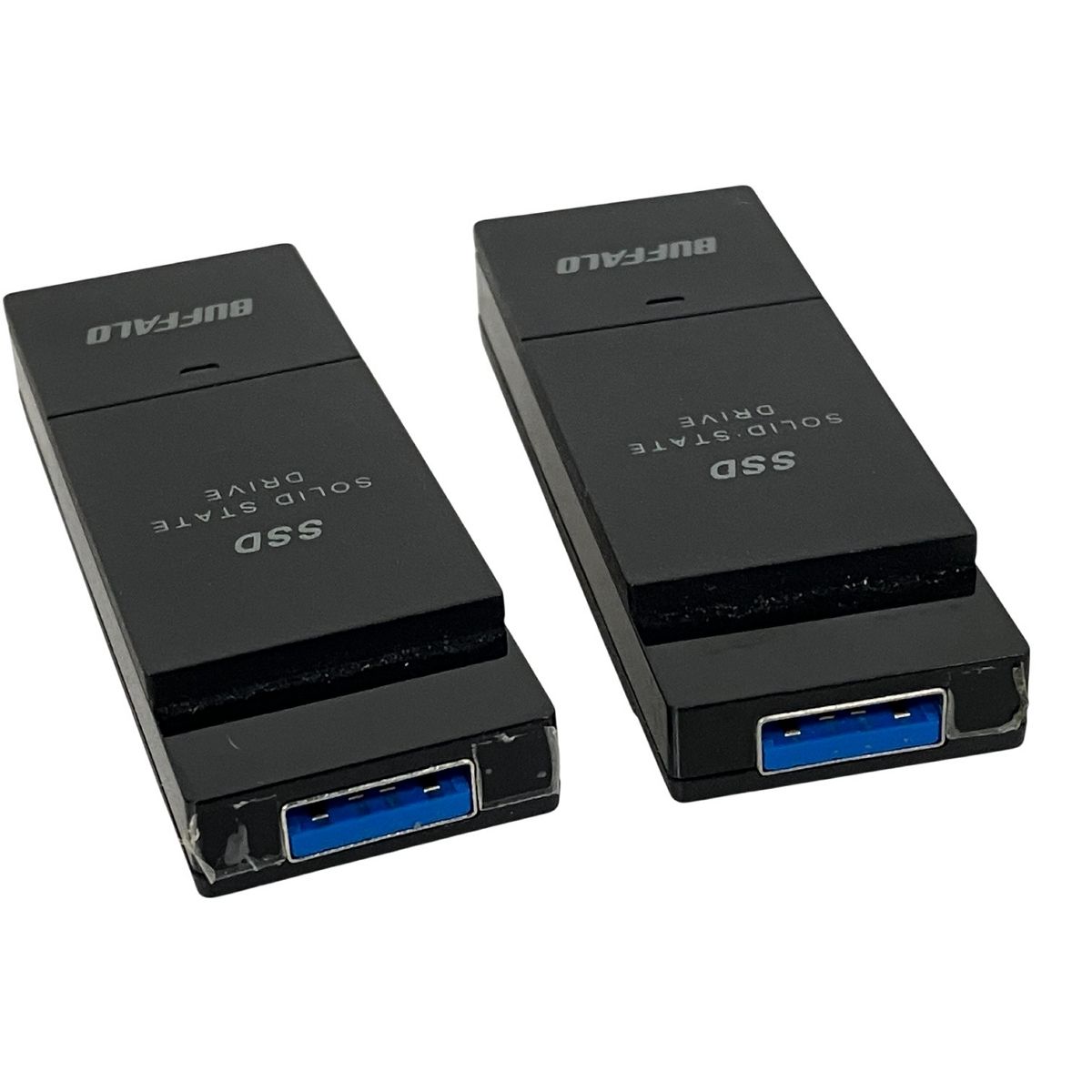 BUFFALO SSD- -B|N 500 GB 外付け ストレージ スティック型 SSD USB 3.2 Gen 1 Type-A 2点セット
