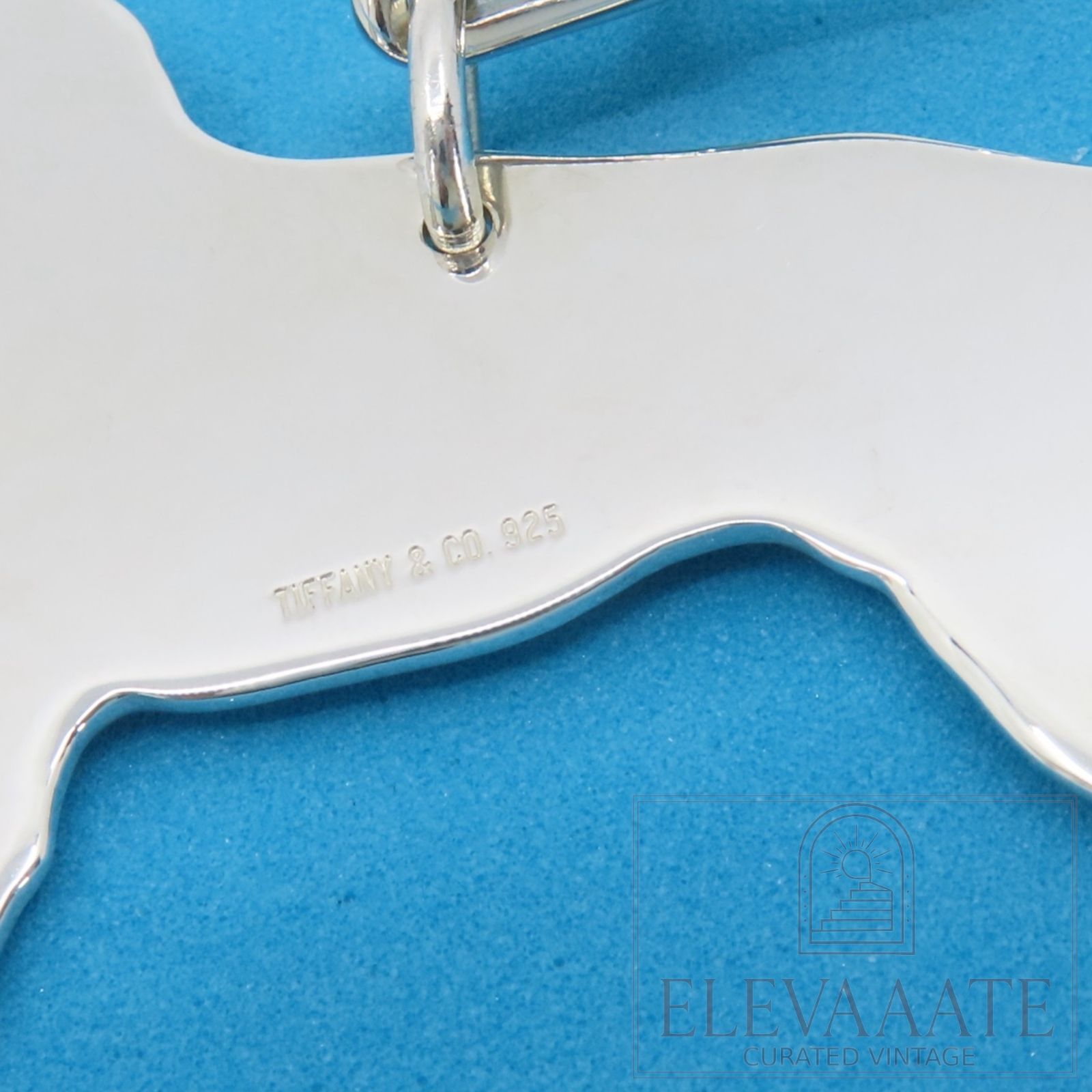  Tiffany Co ティファニー ラブラドール レトリバー ドッグ モチーフ シルバー キーホルダー SV 925 犬 TO 577 キーホルダー キーリング 小物
