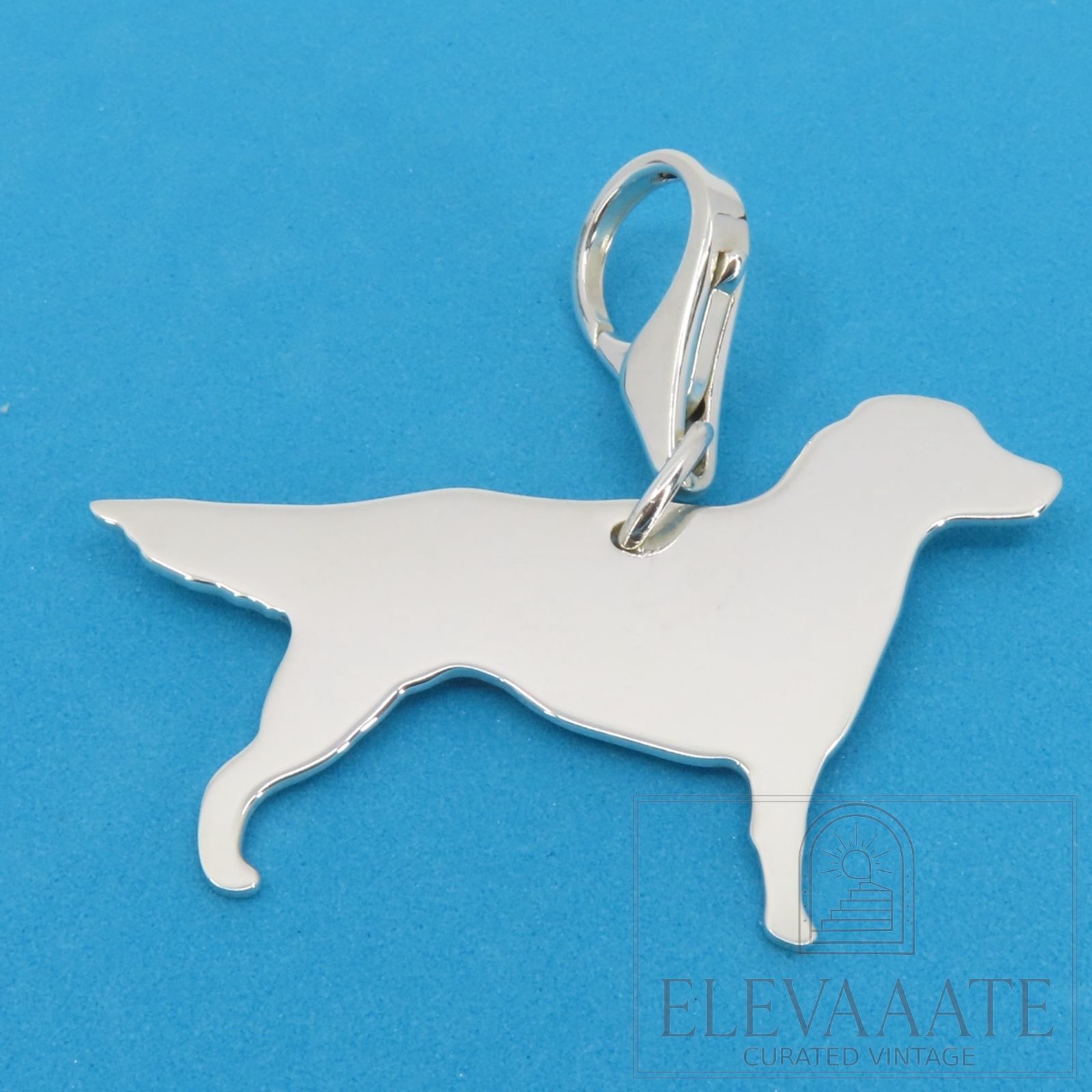 Tiffany Co ティファニー ラブラドール レトリバー ドッグ モチーフ シルバー キーホルダー SV 925 犬 TO 577