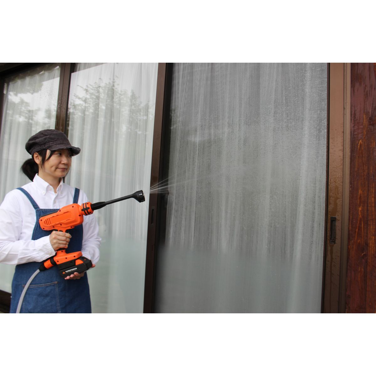  YF 24 Vｺｰﾄﾞﾚｽ強水圧洗浄機▲N その他 物置 車庫