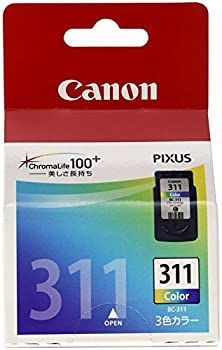 【】「未使用品」Canon 純正 インク カートリッジ BC-311 3色カラー