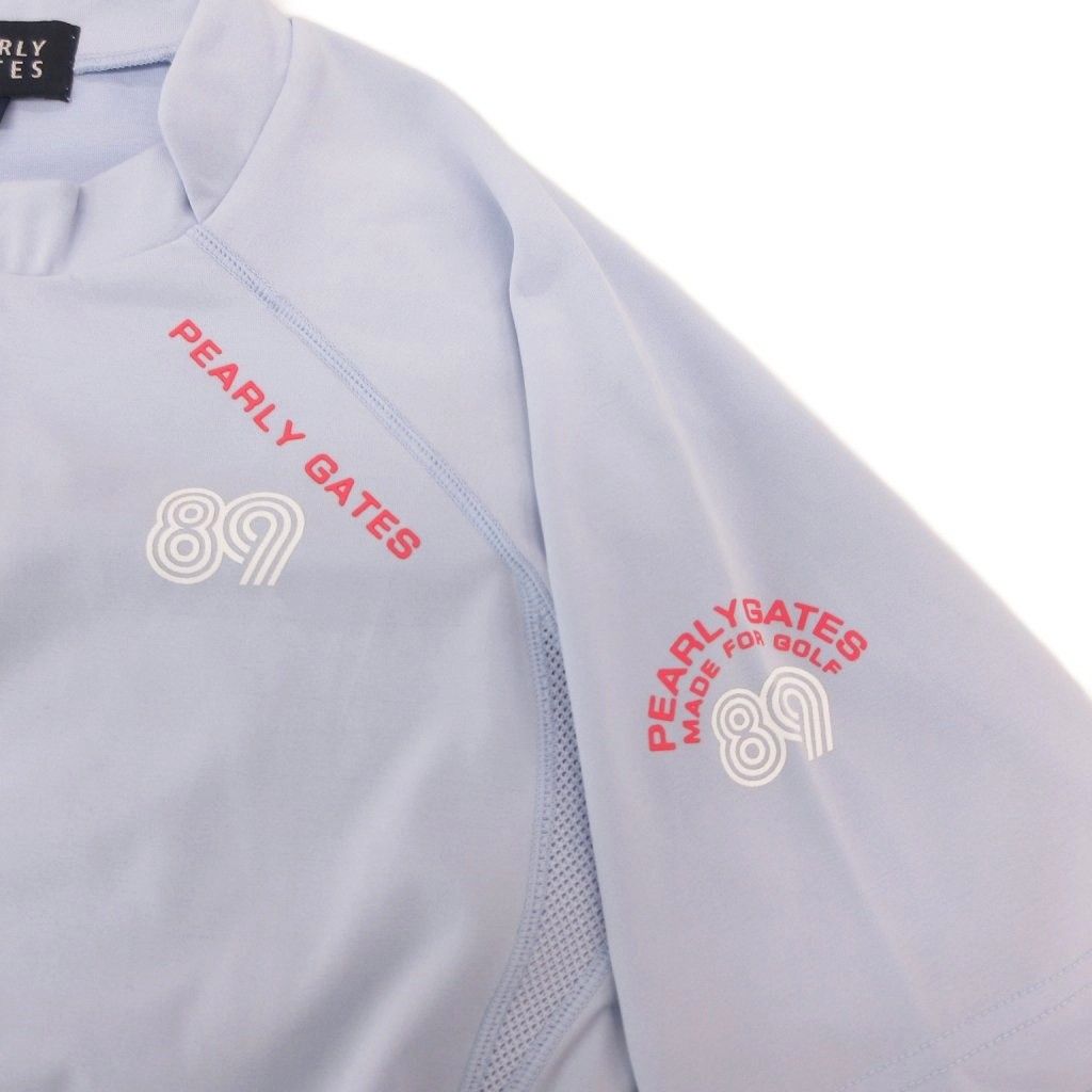 パーリーゲイツ PEARLY GATES カットソー プルオーバー 5 半袖 ハーフ