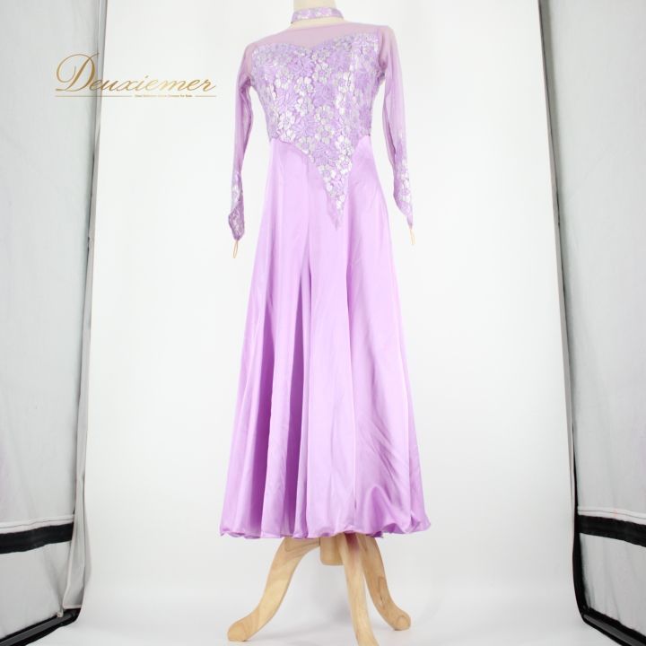 社交ダンス 衣装 スタンダード ドレス ワンピース レッスンウェア