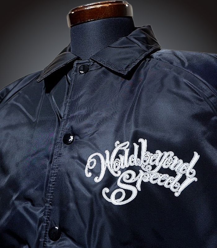 parasite パラサイト ボア付きコーチジャケット (WORLD BEYOND SPEED