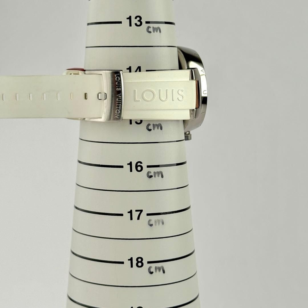 ルイヴィトン タンブール Q1111 デイト 新品電池 メンズ 腕時計 786