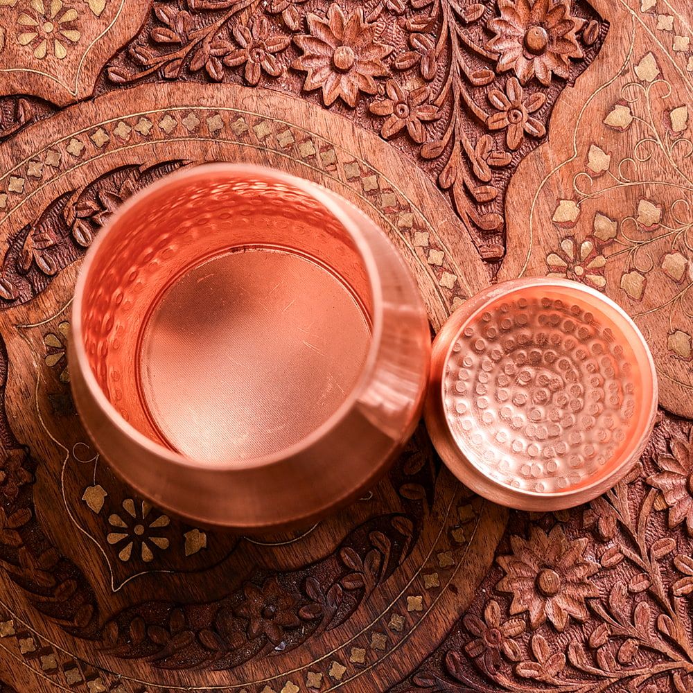 槌目仕上げが美しい