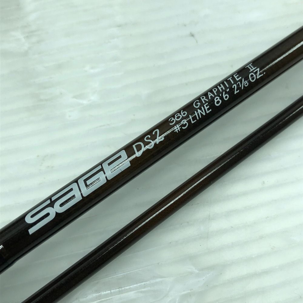  ΣΣsage セージ フライロッド DS 2 386 グラファイトII フライロッド ロッド