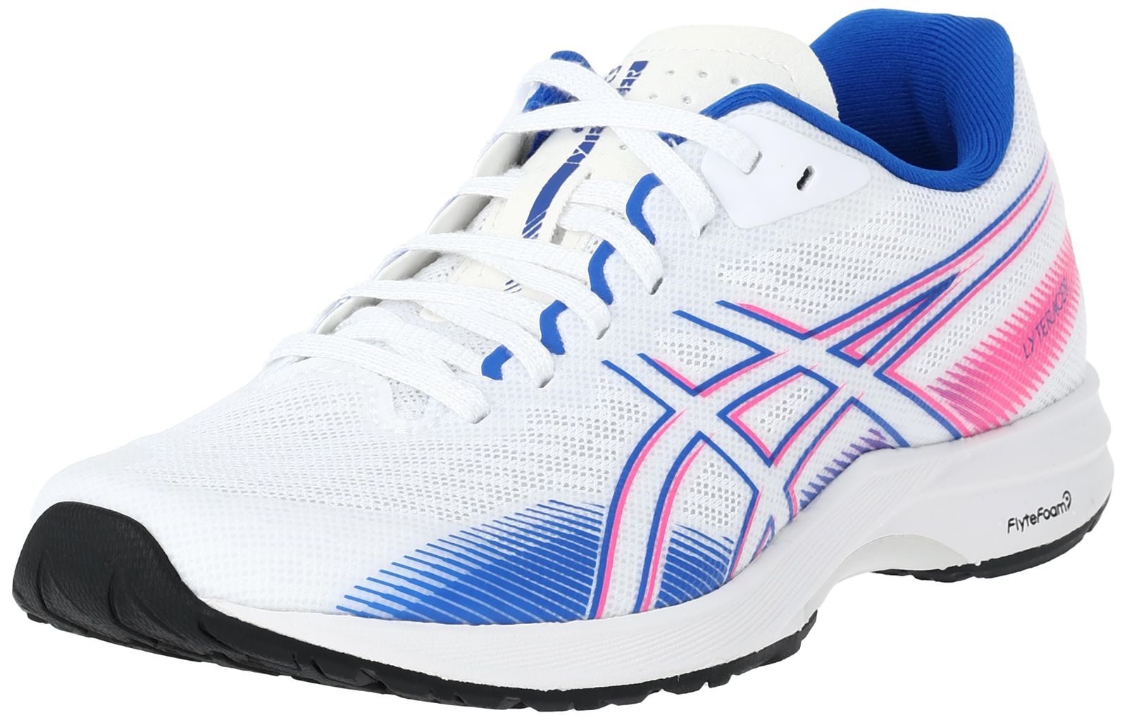 アシックス ランニングシューズ 5 レディース 100 ホワイト イリュージョンブルー 24 cm