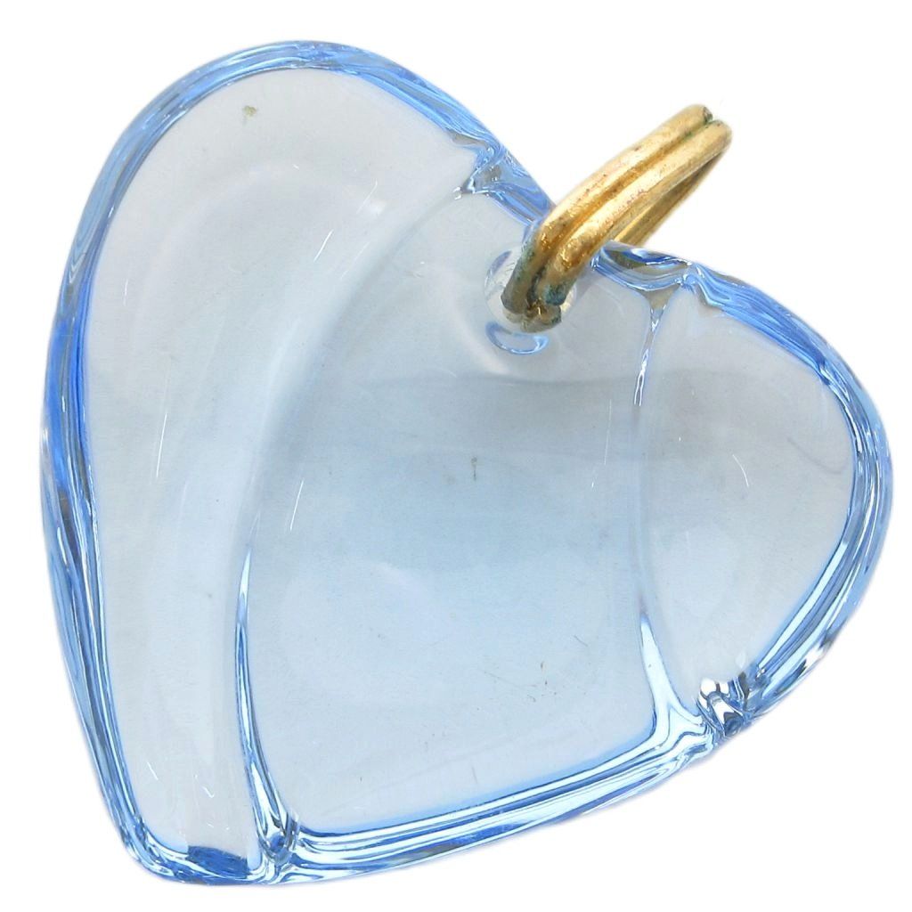 廃盤品 Baccarat バカラ ノーチラス ペンダントトップのみ ブルー系 Baccarat(バカラ) ネックレス - ブルー×ゴールド×黒 ハート（19188256