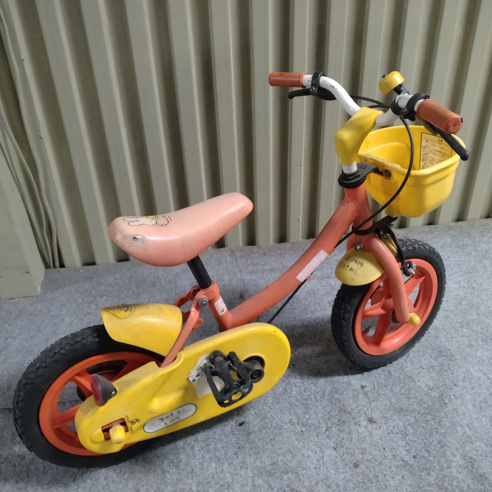 ミキハウス自転車　レトロ　レア 14インチ 身長85～115cm 子供用自転車 おさんぽサイクル ミッフィー