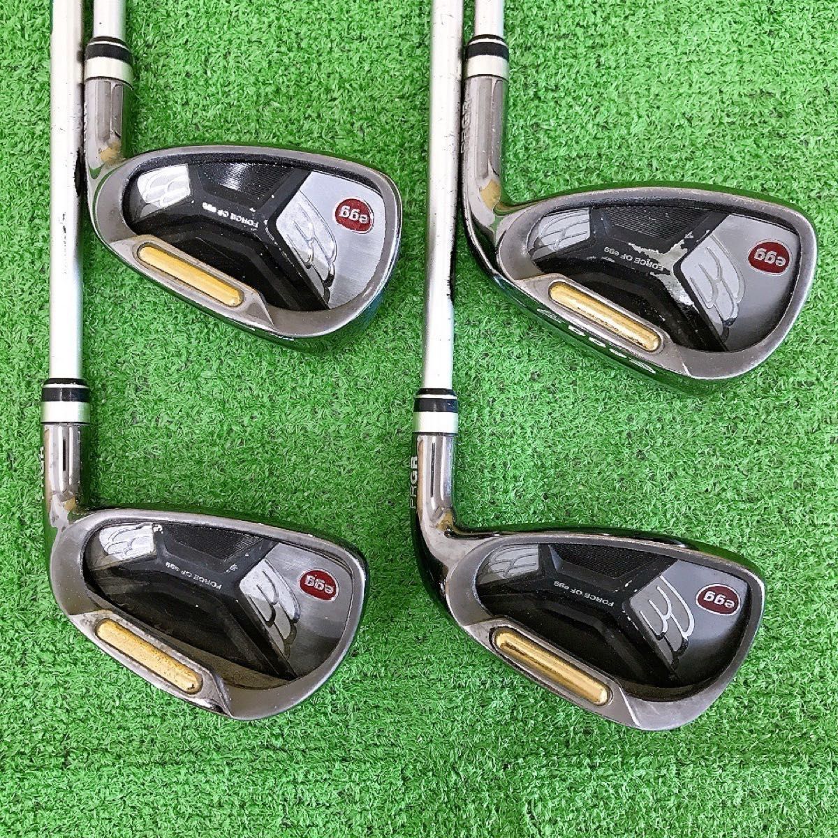 ツ32☆プロギア NEW egg 4本アイアンセット M-40 PRGR赤エッグ 2013