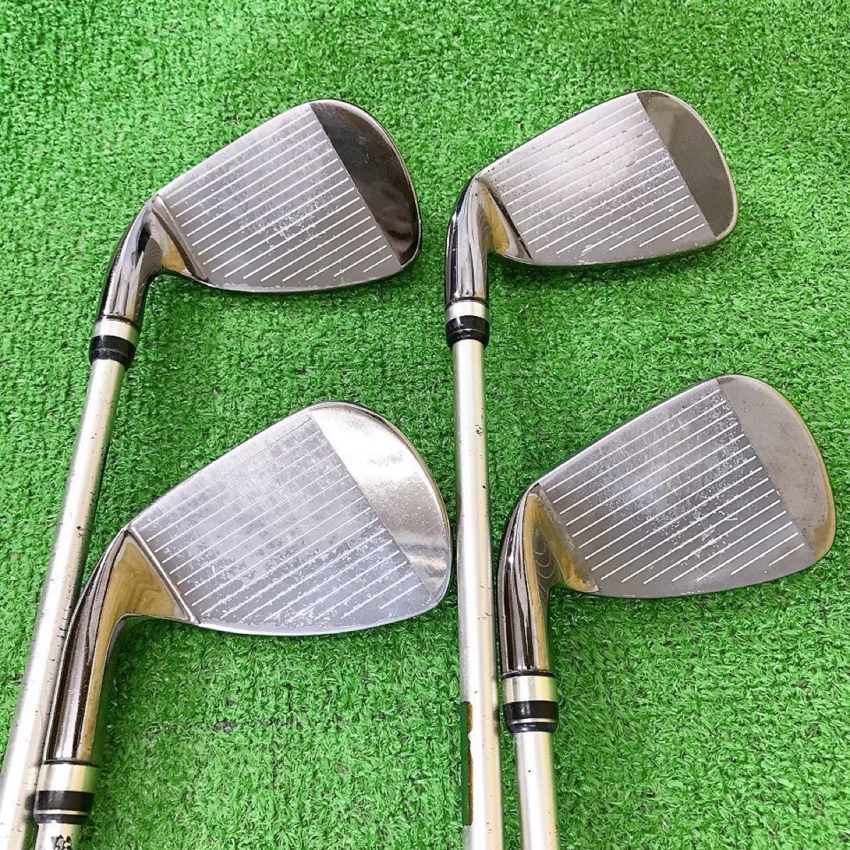 ツ32☆プロギア NEW egg 4本アイアンセット M-40 PRGR赤エッグ 2013