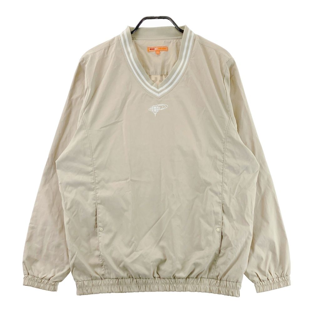 サイズ XL BEAMS GOLF ビームスゴルフ 裏メッシュ 長袖ブルゾン ベージュ系 ゴルフウェア メンズ ストスト