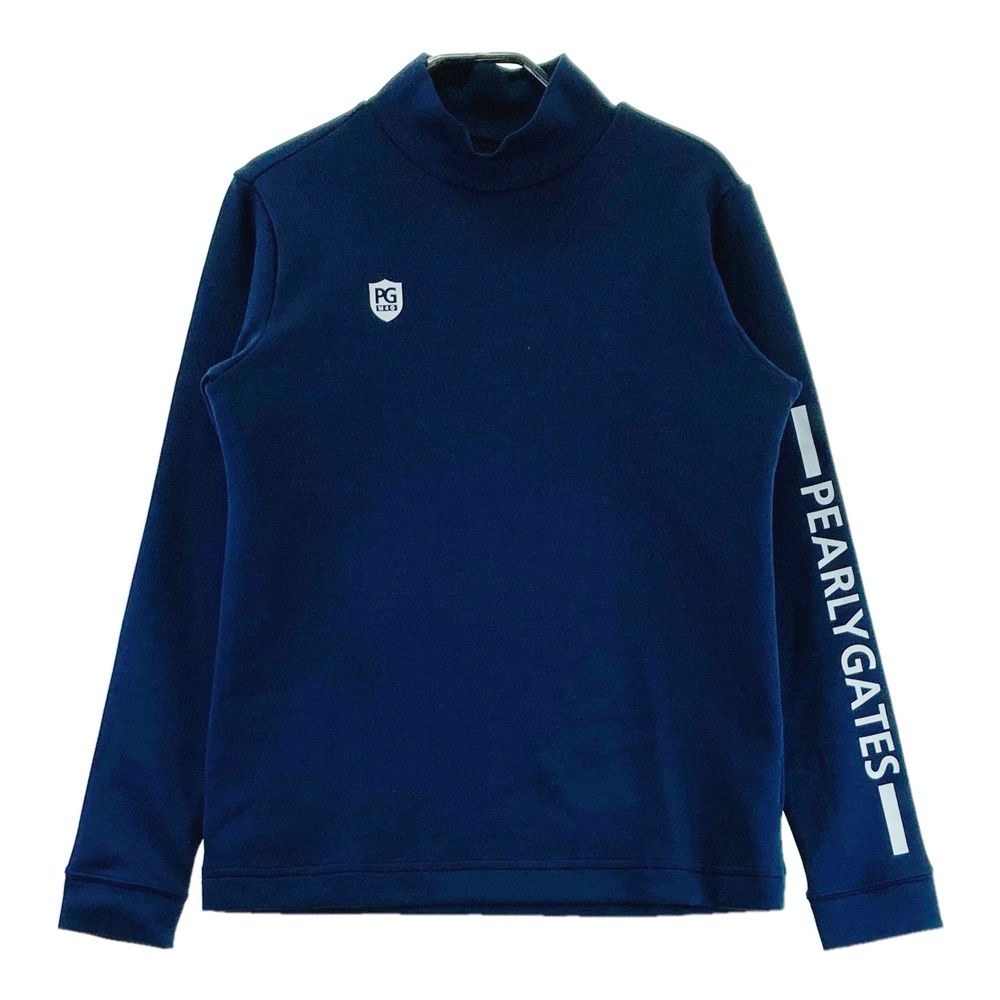 サイズ：2 PEARLY GATES パーリーゲイツ ハイネック 長袖Tシャツ