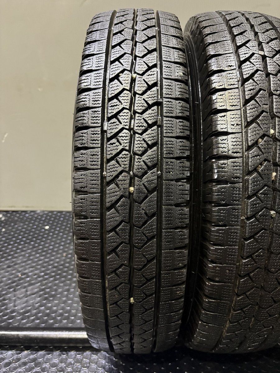 BS BLIZZAK VL 1 155 80 R 14 88 86 N LT 14インチ スタッドレス 4本 22～23年製 バリ溝 プロボックス サクシード等 KTL 608
