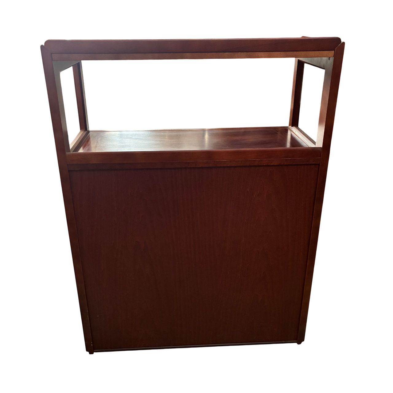 レトロカリモク木製キャビネット ブラウン 収納 レトロ ブラウン 収納