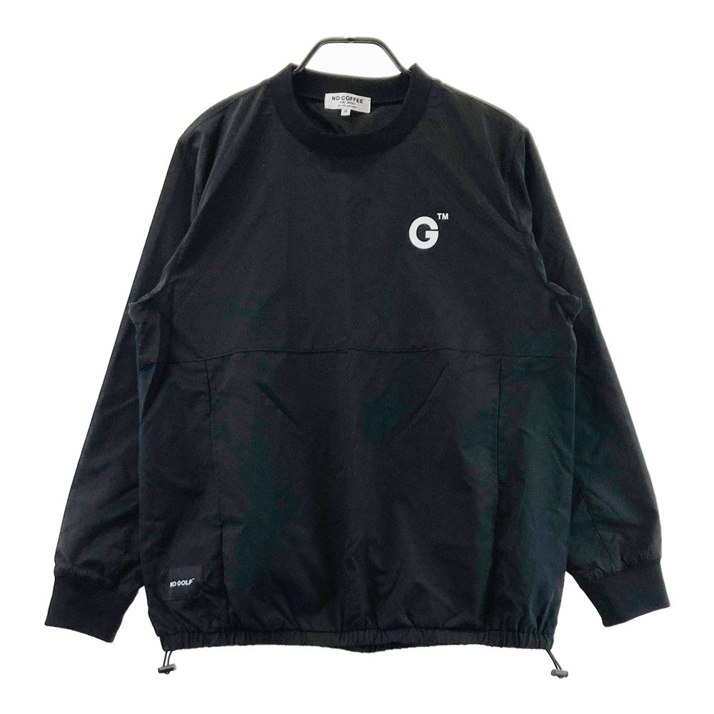 サイズ M NO COFFEE ノーコーヒー × 長袖ブルゾン ブラック系 ゴルフウェア メンズ ストスト