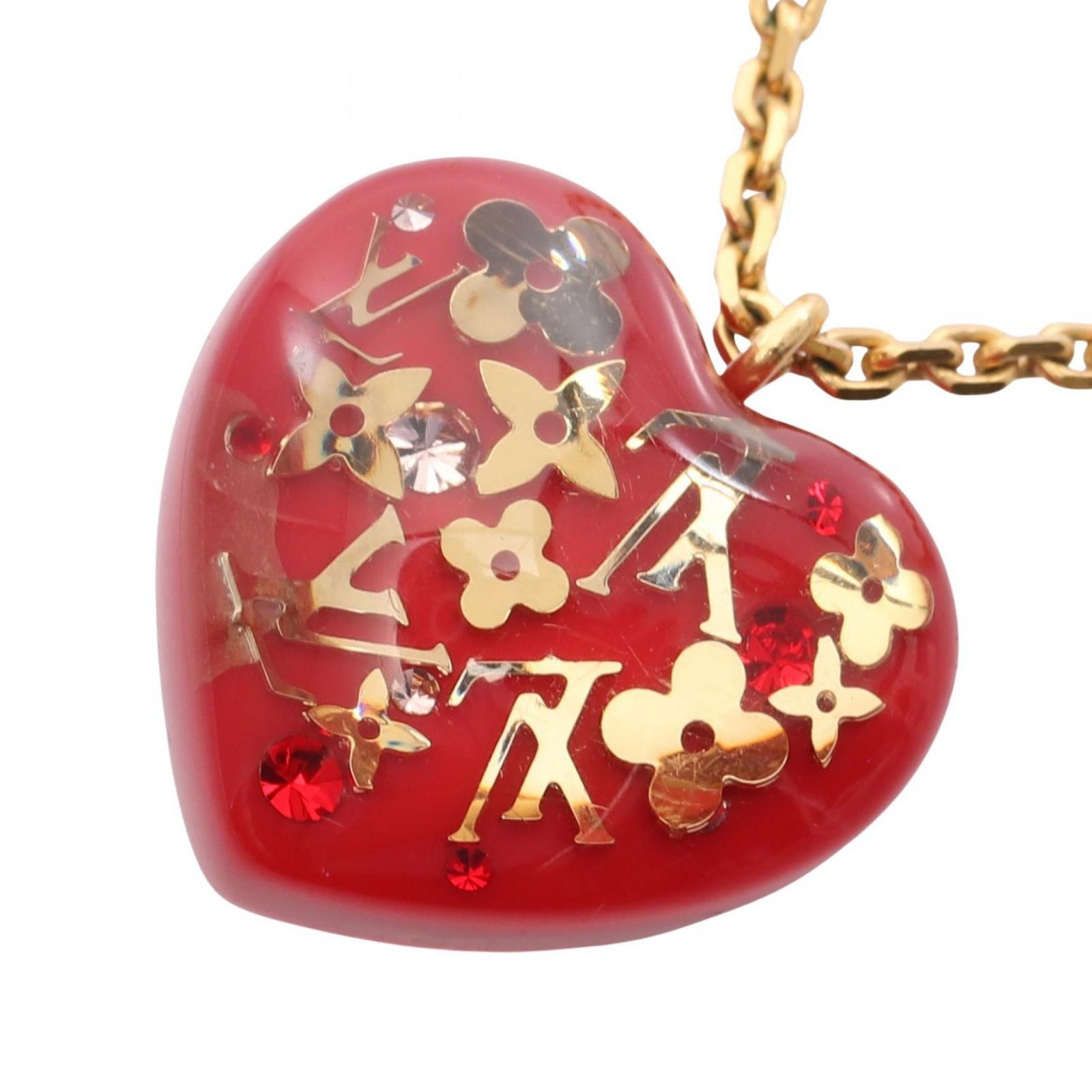 LOUIS VUITTON ルイ・ヴィトン パンダンティフ クール アンク 