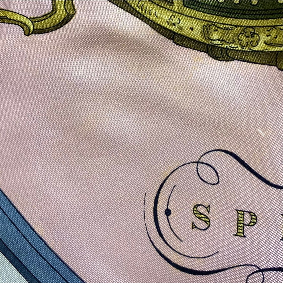 エルメス カレ90 SPRINGS シルクスカーフ スプリング ピンク HERMES
