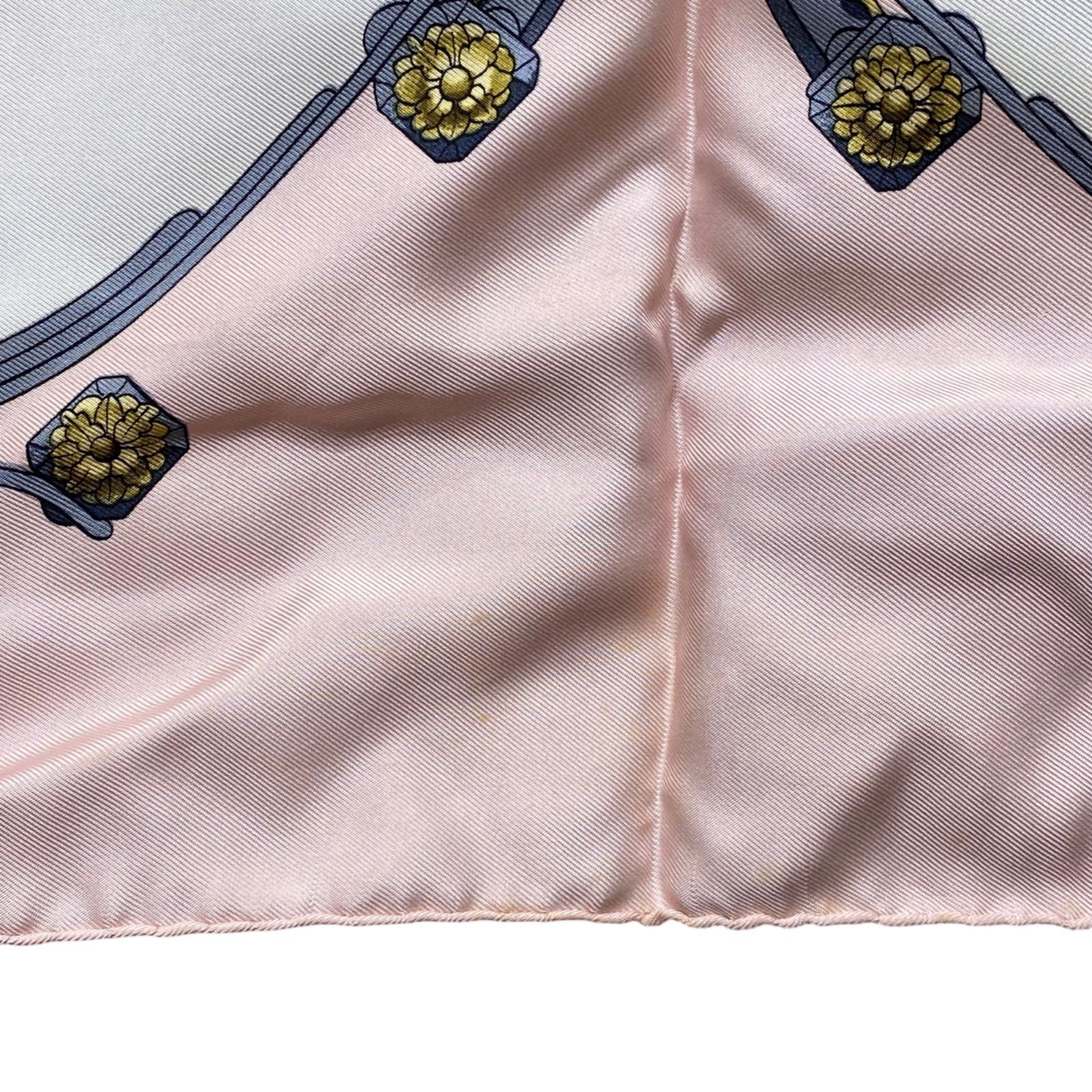 エルメス カレ90 SPRINGS シルクスカーフ スプリング ピンク HERMES