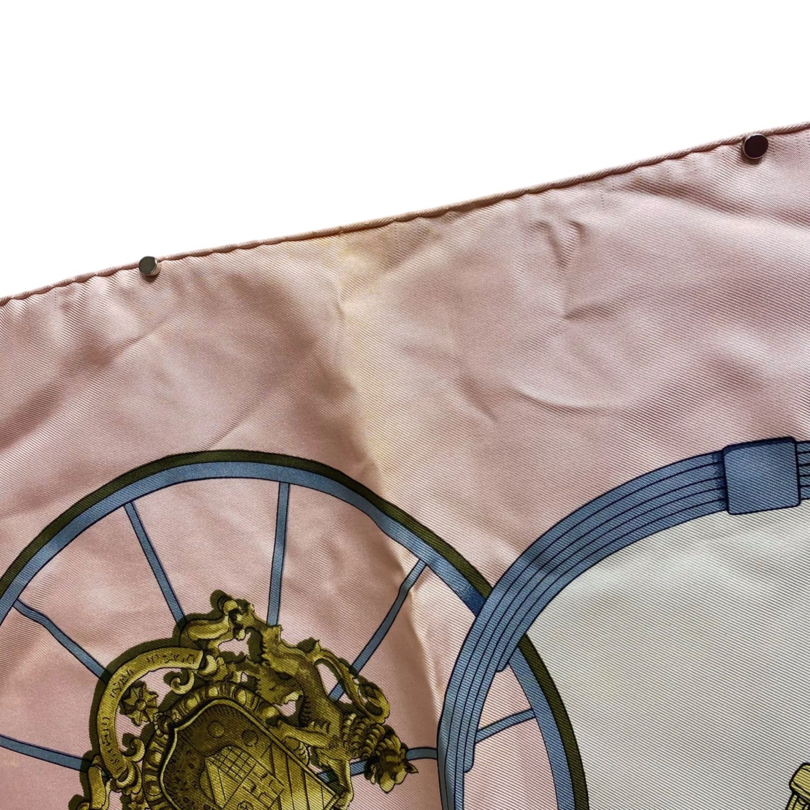 エルメス カレ90 SPRINGS シルクスカーフ スプリング ピンク HERMES