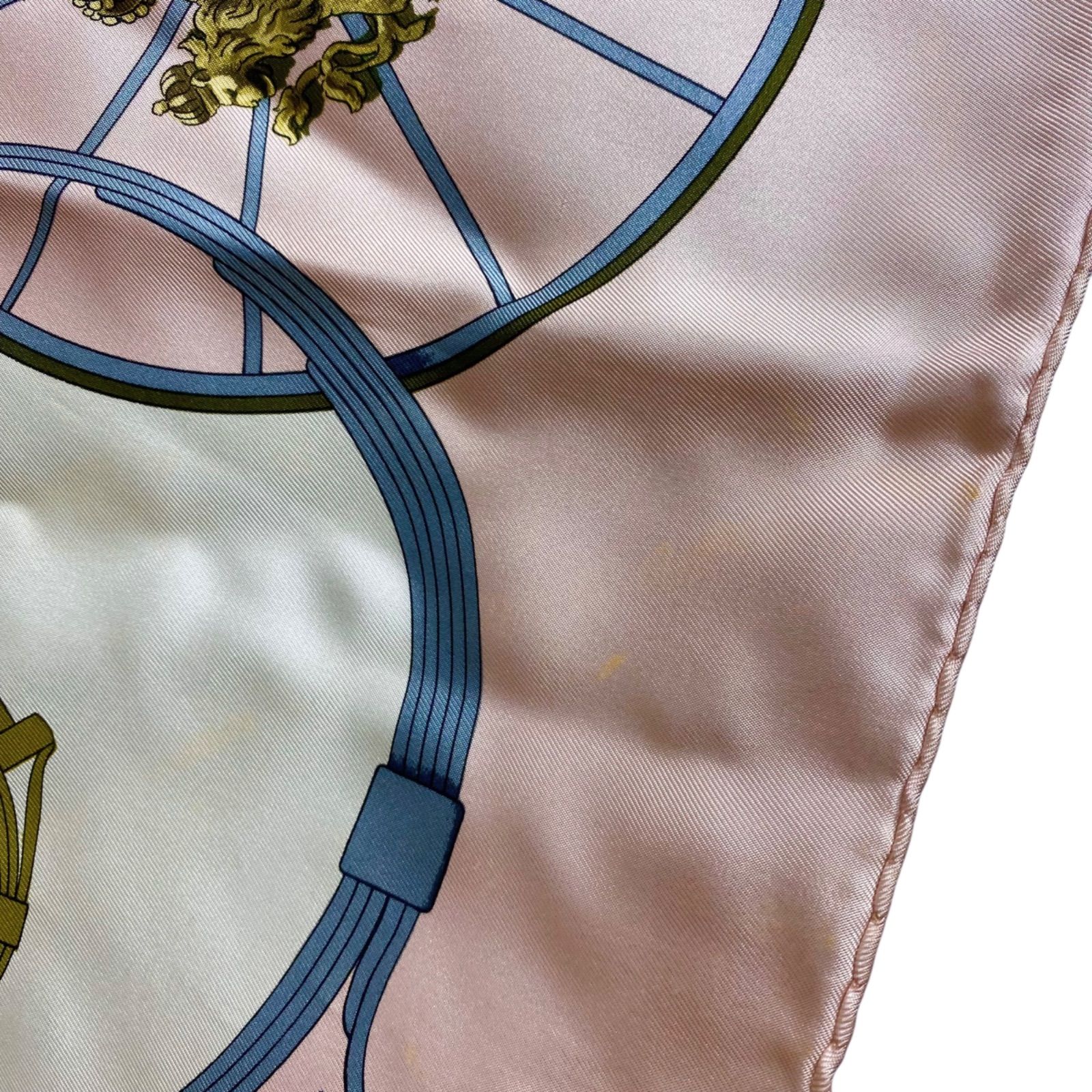 エルメス カレ90 SPRINGS シルクスカーフ スプリング ピンク HERMES