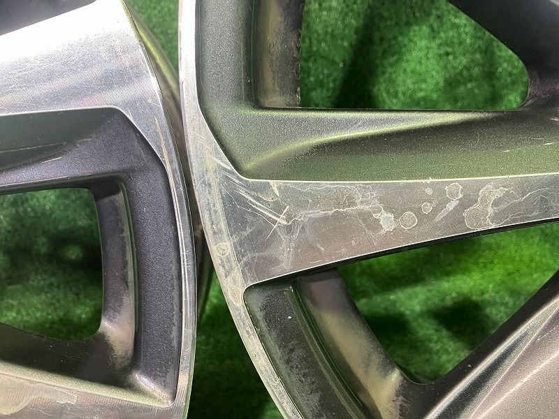 トヨタ TOYOTA アルファード AGH 35 W ホイール アルミ ブラックポリッシュ 17インチ 6 5 J 5穴 2本 114 3 42611 58230