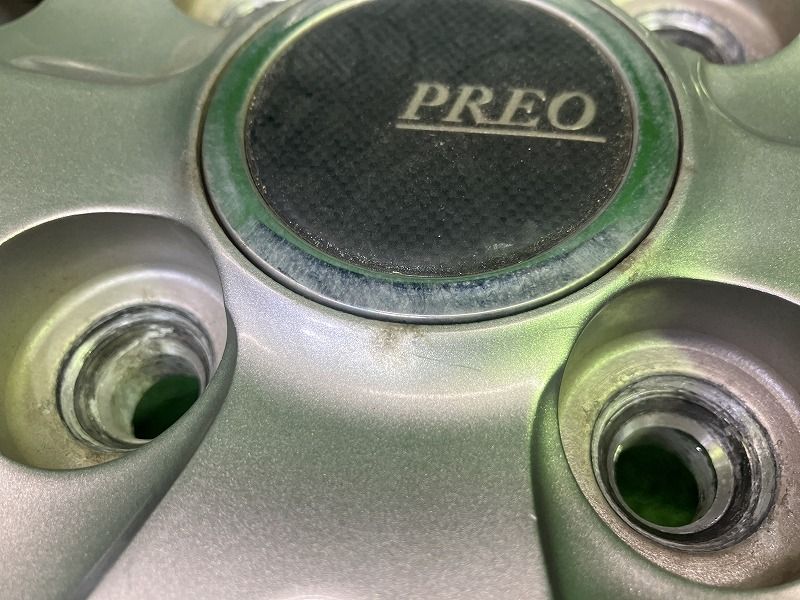 プレオ 軽自動車 ホイール アルミ シルバー 13インチ 4 00 B 4穴 4本 100 45