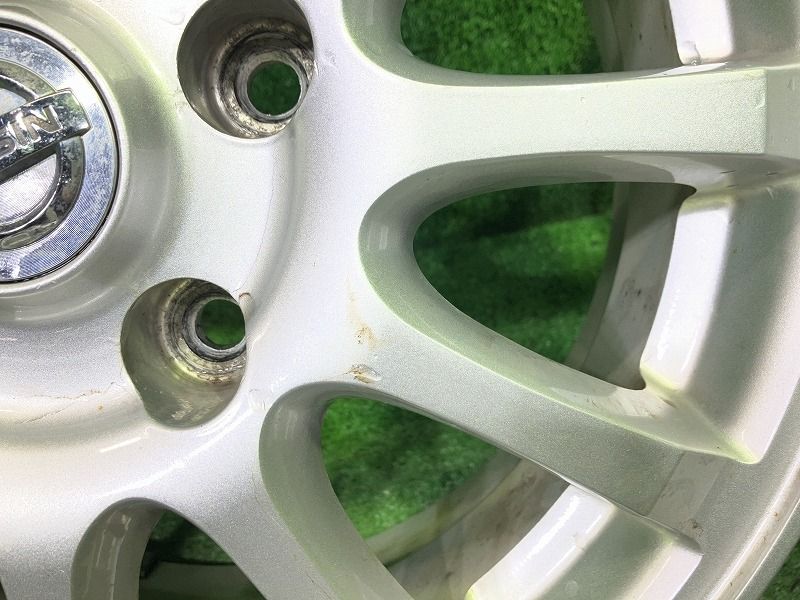  日産 NISSAN ラフェスタ B 30 ホイール アルミ シルバー 15インチ 5 J 5穴 4本 114 3 40 15インチ ホイール