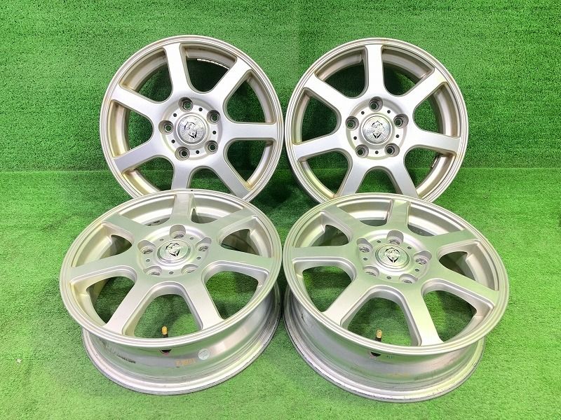 トレファー ﾃﾘｵｽ Z ホイール アルミ シルバー 15インチ 5 J 5穴 4本 114 3 50