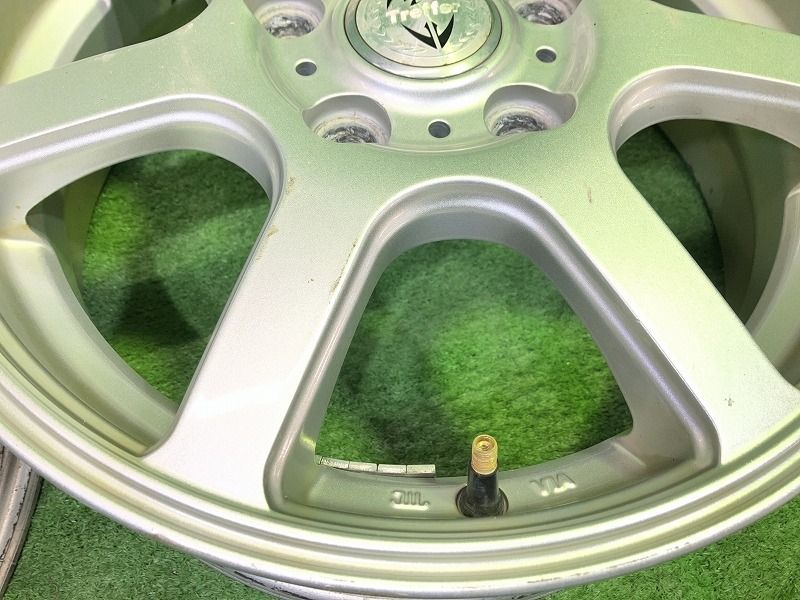トレファー ﾃﾘｵｽ Z ホイール アルミ シルバー 15インチ 5 J 5穴 4本 114 3 50