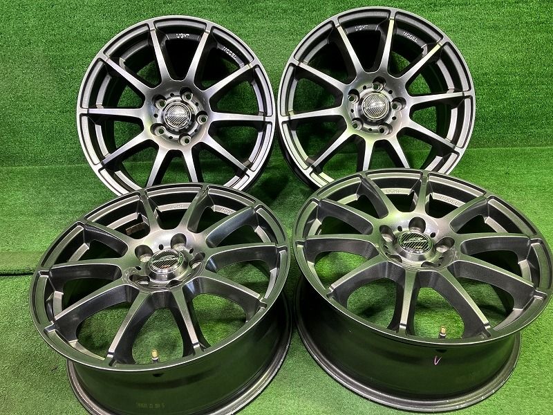 シュナイダー CX 5 ｵﾃﾞｯｾｲ ホイール アルミ ガンメタ 17インチ 7 J 5穴 4本 114 3 48