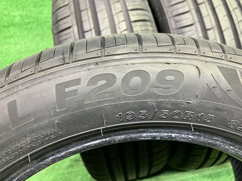  Minerva サマー ミネルバ F 209 195 50 R 16 4本 7ミリ 16インチ サマータイヤ ノーマルタイヤ