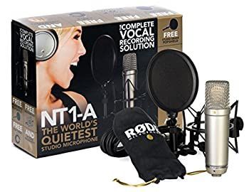 【中古】「未使用品」（マイク機材フルセット！！）Rode NT1A Anniversary Vocal Condenser Microphone Package　■並行輸入品■