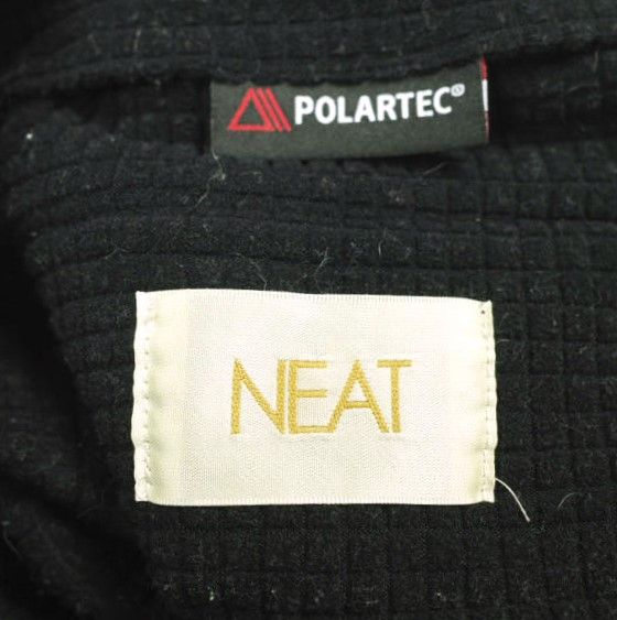 NEAT ニート 日本製 POLARTEC R1 STANDARD ポーラテック2プリーツパンツ 46 Black ボトムス NEAT ニート 日本製 POLARTEC R1 STANDARD ポーラテック2プリーツ