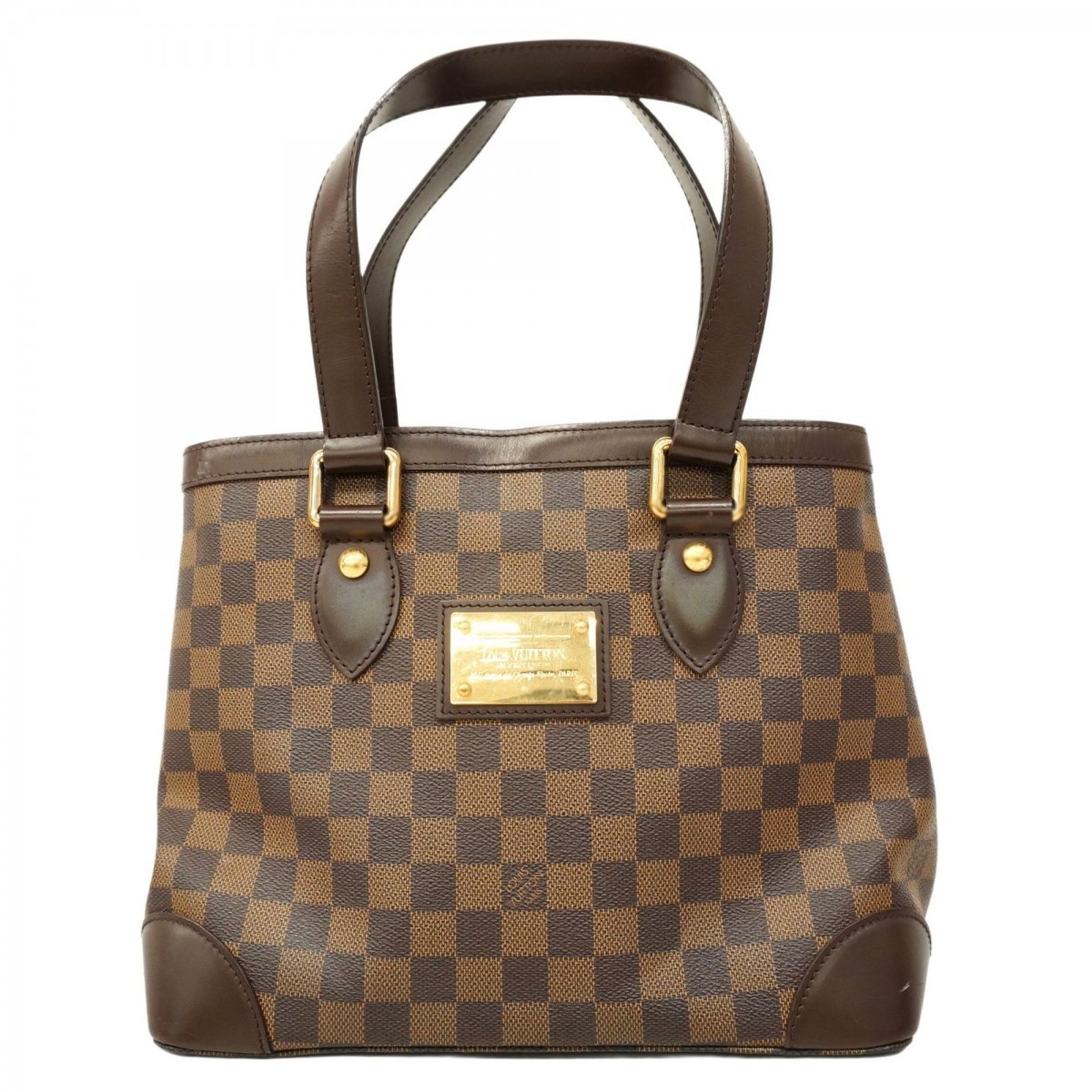 ルイヴィトン　ダミエ　エベヌ　ハムステッドMM トートバッグ ルイ・ヴィトン(Louis Vuitton) ルイ・ヴィトン トートバッグ ダミエ