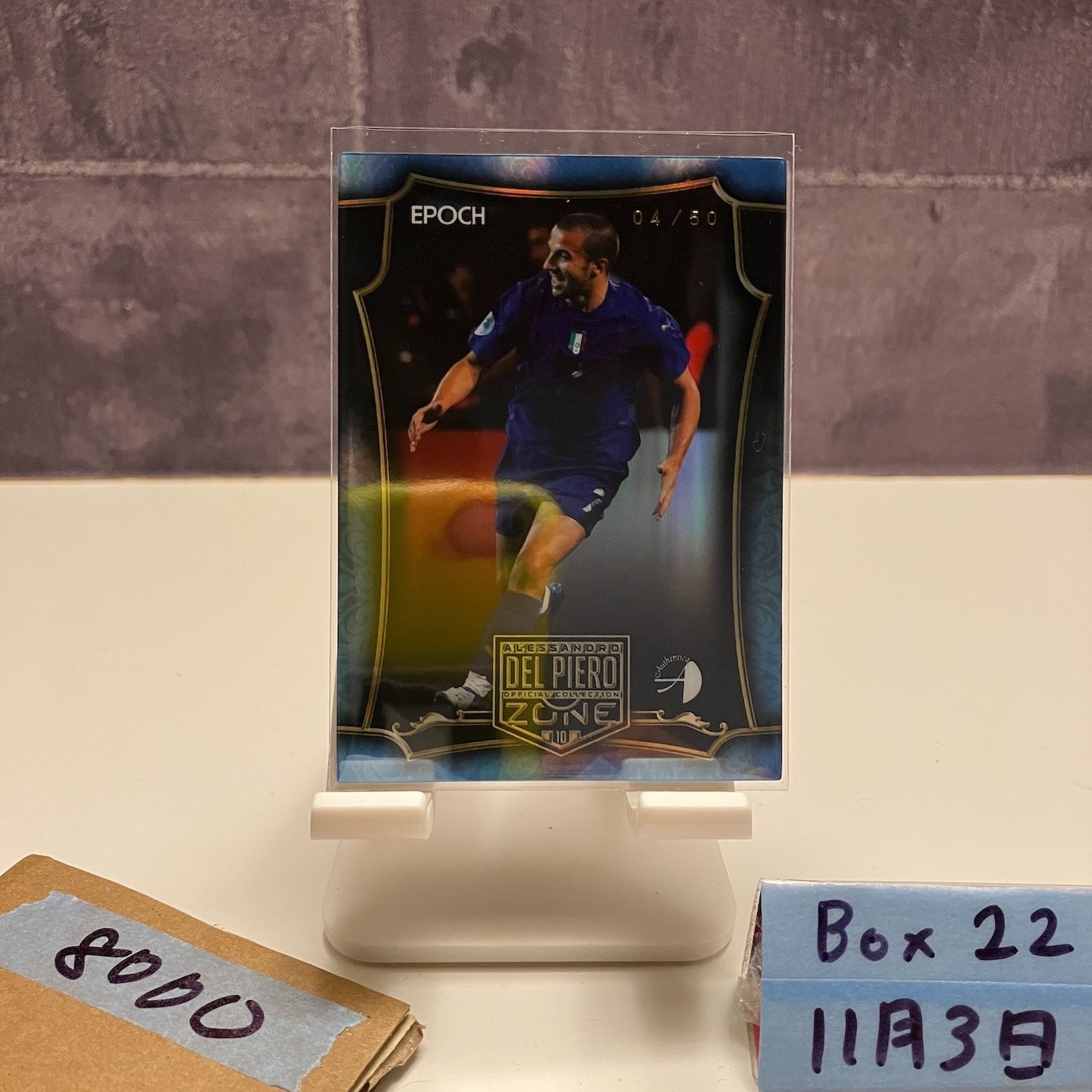 2017 EPOCH Alessandro Del Piero アレッサンドロデルピエロ 04/50