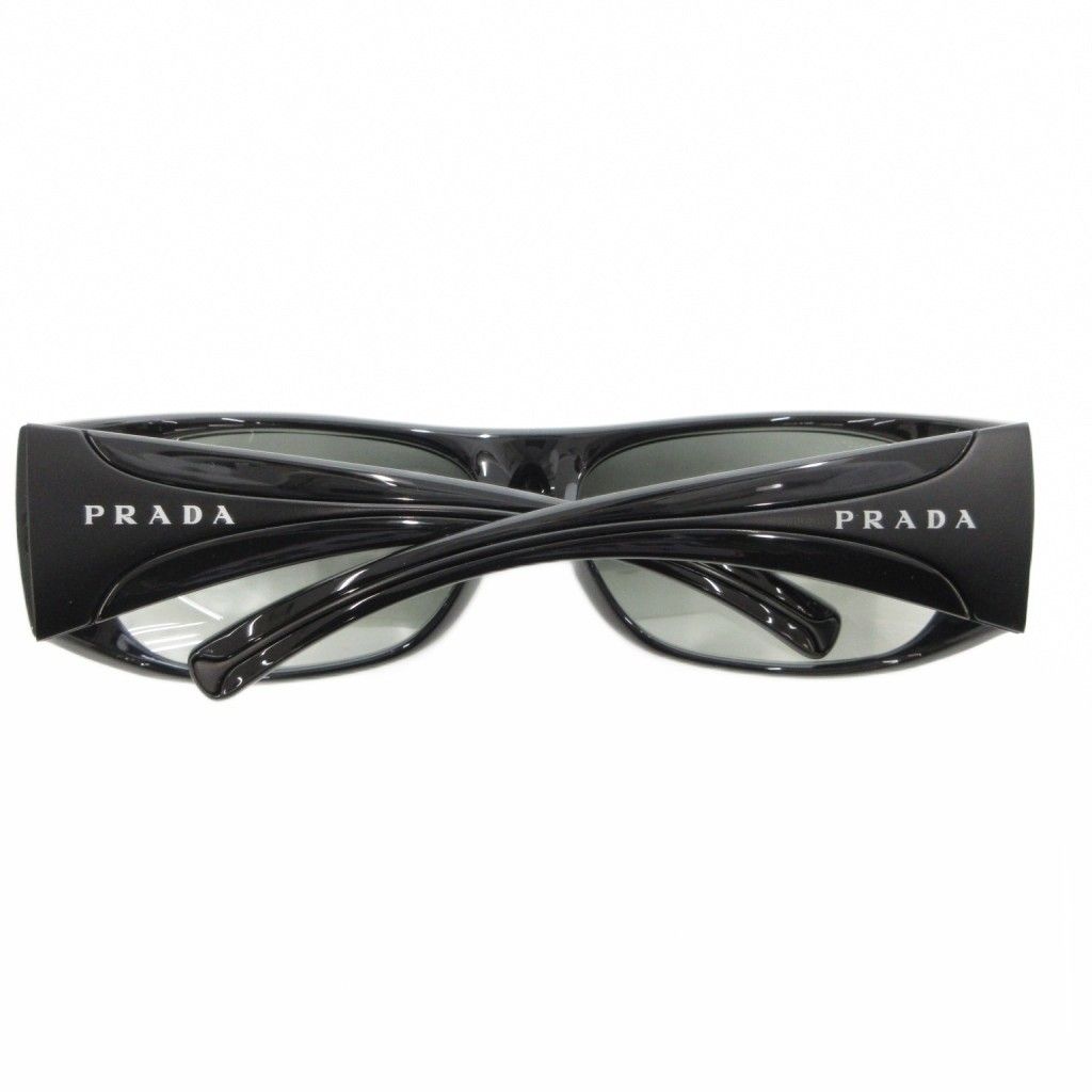 プラダ PRADA サングラス メガネ アイウェア 68 16 125 サイドロゴ 黒 ブラック SPR 06 I GV