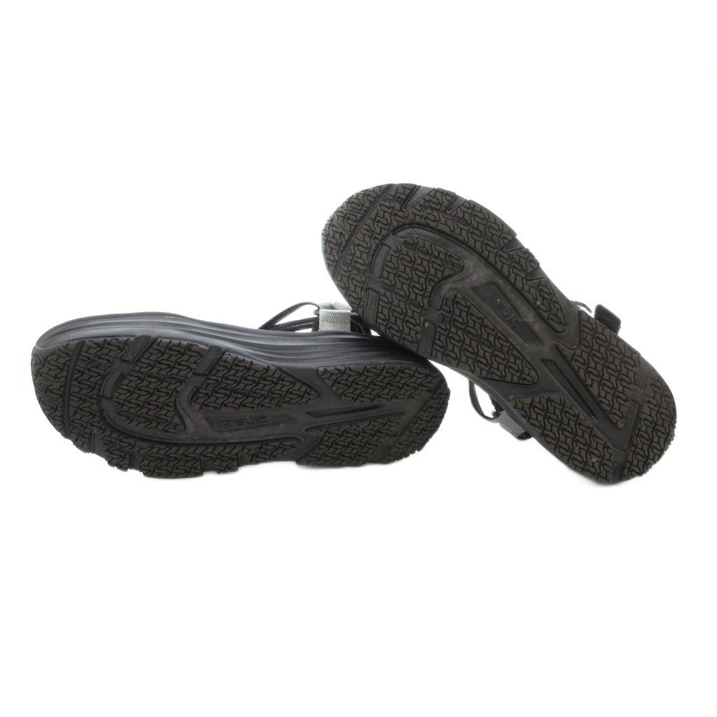  テリック TELIC ALL ROADS S 3 厚底スポーツサンダル 27 cm シューズ ロゴ 黒 ブラック AE サンダル 靴