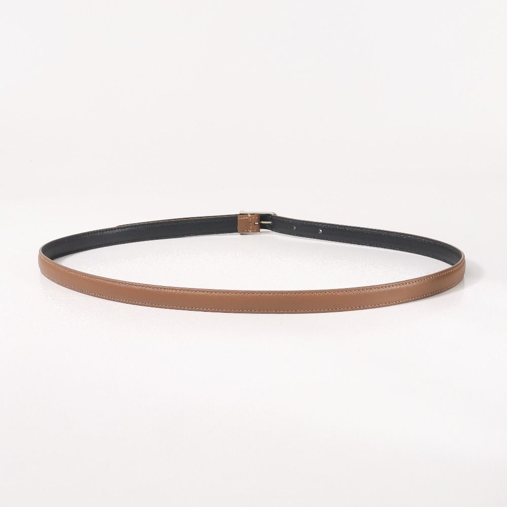 DIOR HOMME ディオール オム ベルト サイズ85 レザー 革ベルト ブラウン ブランド古着 RA 6806 着回し力 ベルト 