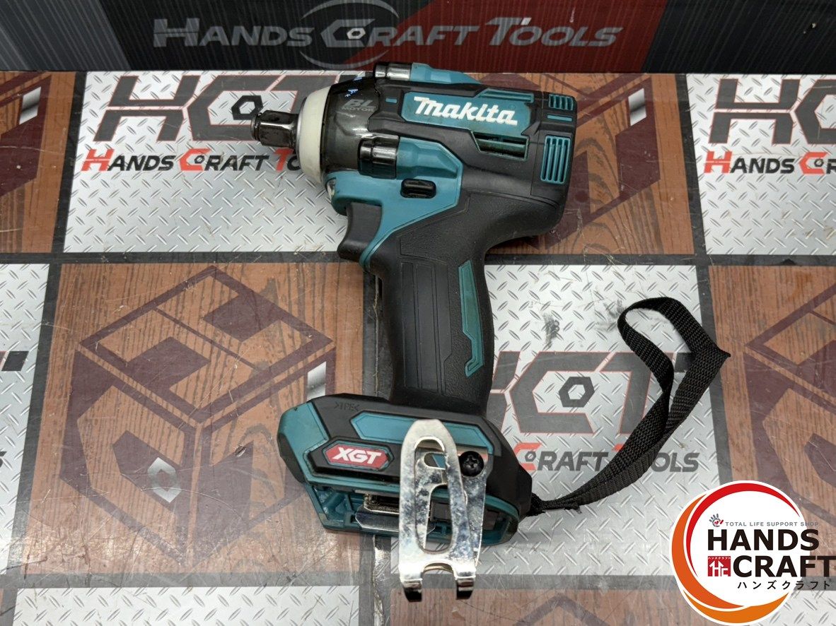 【中古美品】マキタ　インパクトレンチ　TW004G　他商品のケース＋取扱説明書付き【ハンズクラフト熊本けやき通り店】【店頭取引限定】 〇【送料無料】マキタ Makita TW004G 充電式インパクトレンチ 40V 本体